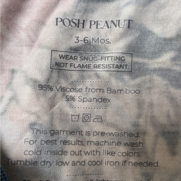 Posh Peanut & More 5 piece Bamboo Onesie Set 3-6M - Picture 16 of 16